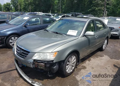 2009 Hyundai Sonata Limited from USA, damaged, VIN 5NPEU46CX9H530575